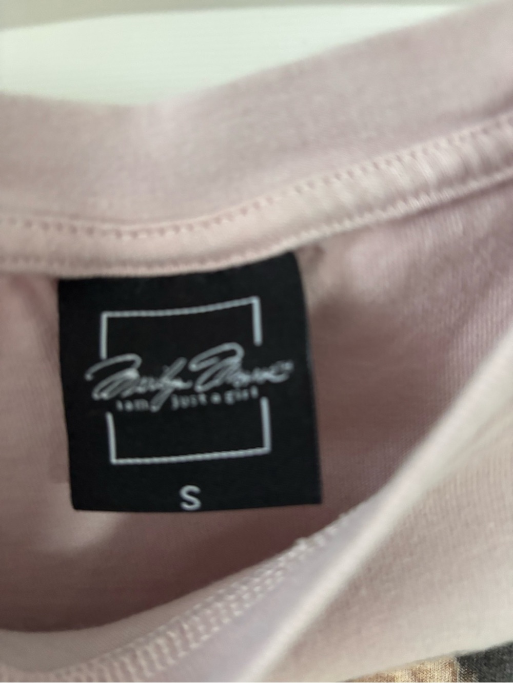 Marilyn Monroe Light Mauve Graphic Tee oversized - Picture 2 of 4